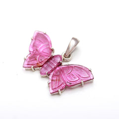 Pink 3-Piece Butterfly Pendant β Bold & Beautiful