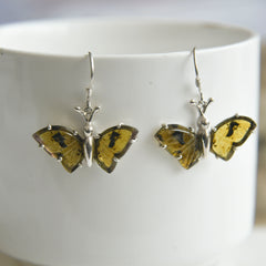 ChatGPT said: Green Tourmaline Butterfly Earrings โ 925 Sterling Silver