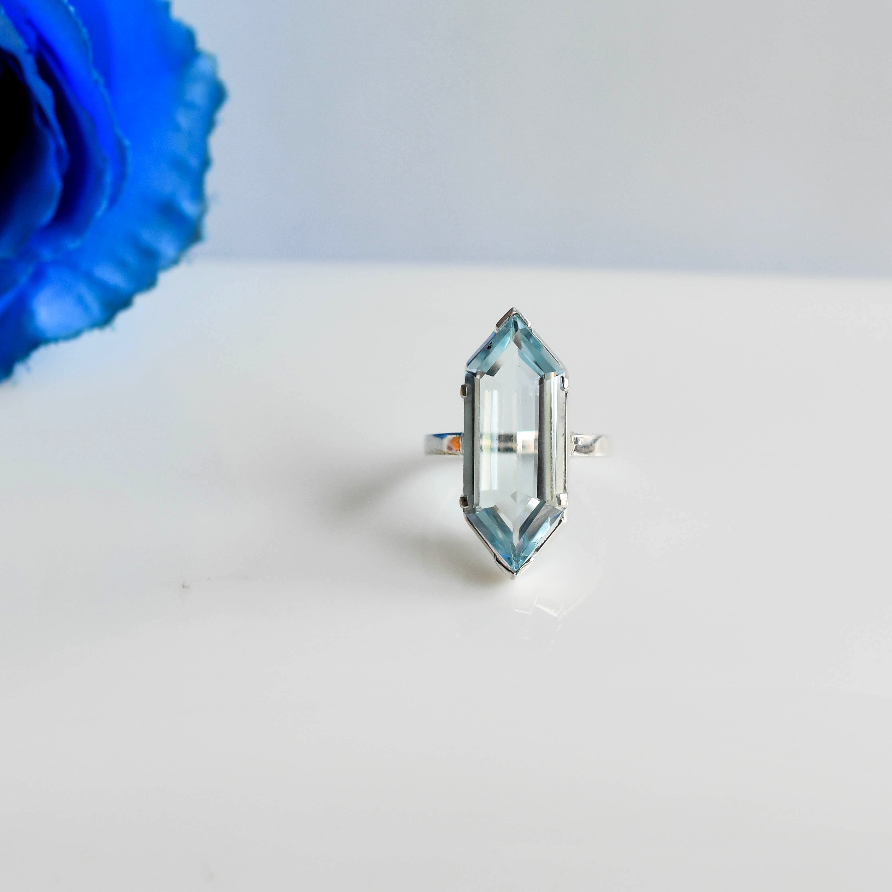 BT Fancy Cut Ring – 925 Sterling Silver