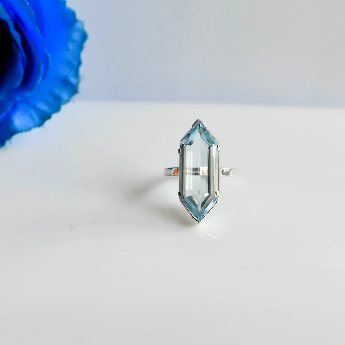 BT Fancy Cut Ring – 925 Sterling Silver