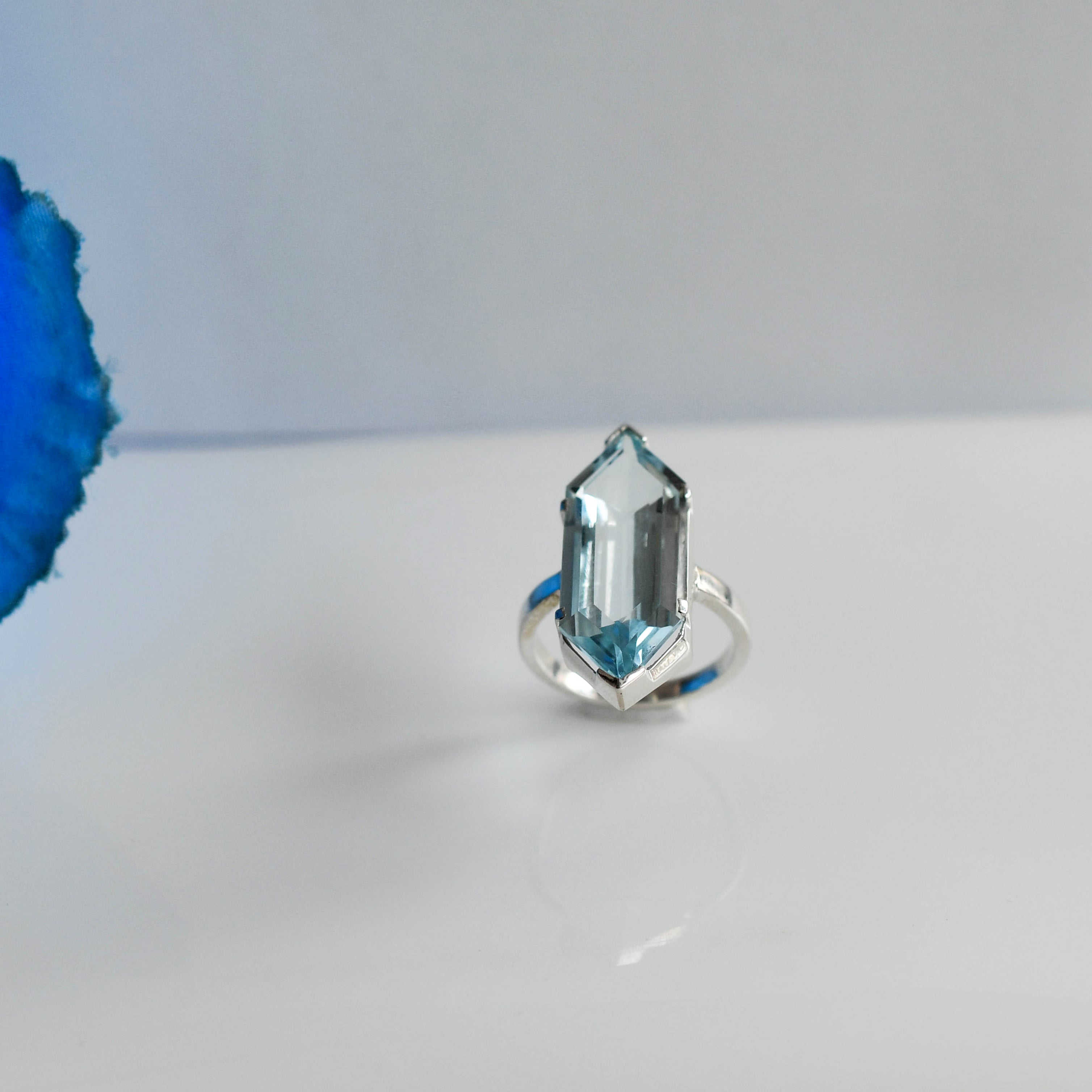 BT Fancy Cut Ring – 925 Sterling Silver