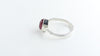 Pink Bi-Color Tourmaline Pear Ring – 925 Sterling Silver